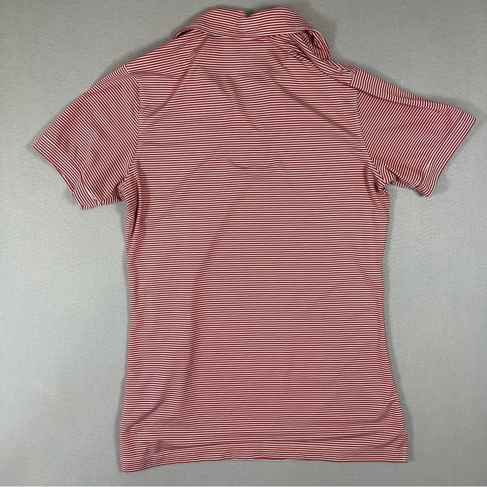 🐮 Chick-fil-A Team Style HydroChill Polo Red Stripe Women’s S Employee Uniform - Picture 4 of 7